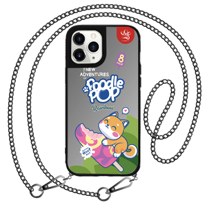 iPhone Mirror Grip Case - Poodle Pop