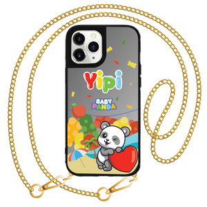 iPhone Mirror Grip Case - Yipi Baby Panda