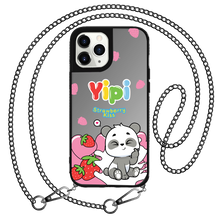 Load image into Gallery viewer, iPhone Mirror Grip Case - Yipi Strawberry Kiss
