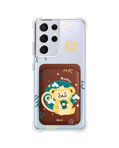 Android Magnetic Wallet Case - Monkey (Chinese Zodiac / Shio)