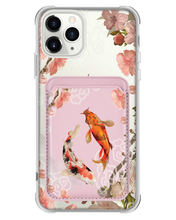 Load image into Gallery viewer, iPhone Magnetic Wallet Case - Oil Painting Koi
