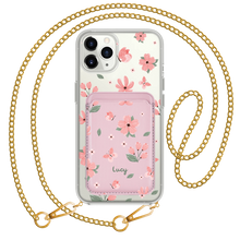 Load image into Gallery viewer, iPhone Magnetic Wallet Case - Pink Delight
