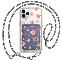 Load image into Gallery viewer, iPhone Magnetic Wallet Case - Pink Delight
