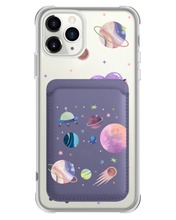 Load image into Gallery viewer, iPhone Magnetic Wallet Case - Pink Planet
