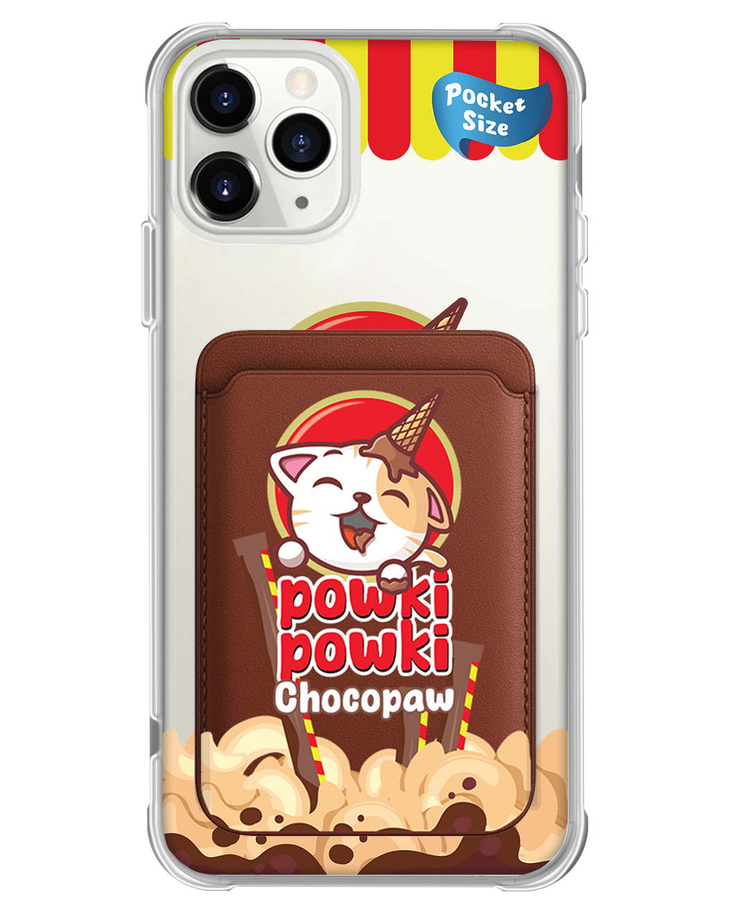 iPhone Magnetic Wallet Case - Powki Powki