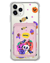 Load image into Gallery viewer, iPhone Magnetic Wallet Case - Pumpkins Monster
