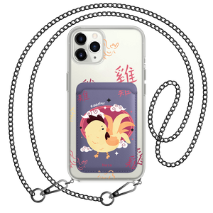 iPhone Magnetic Wallet Case - Rooster (Chinese Zodiac / Shio)