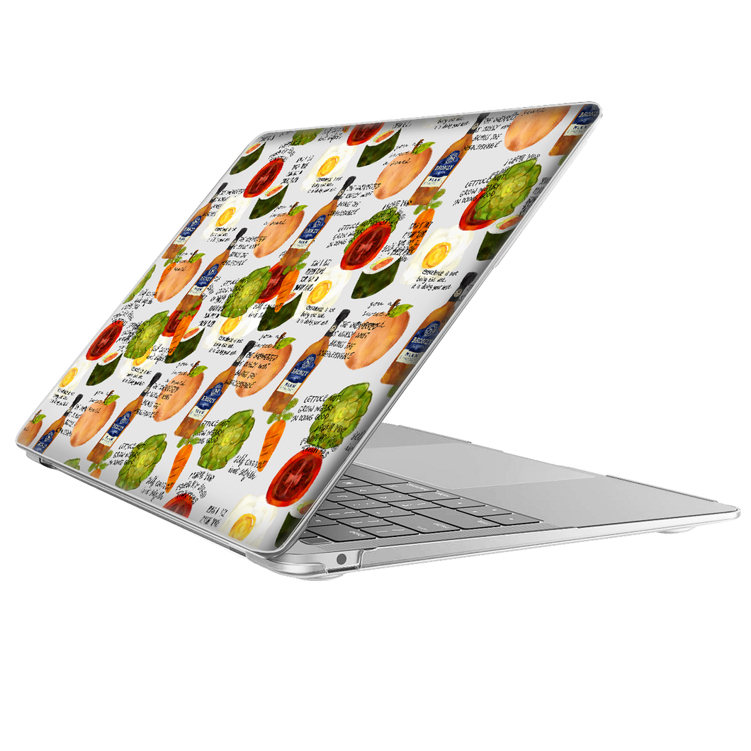 MacBook Snap Case - Foods Can Talk Too