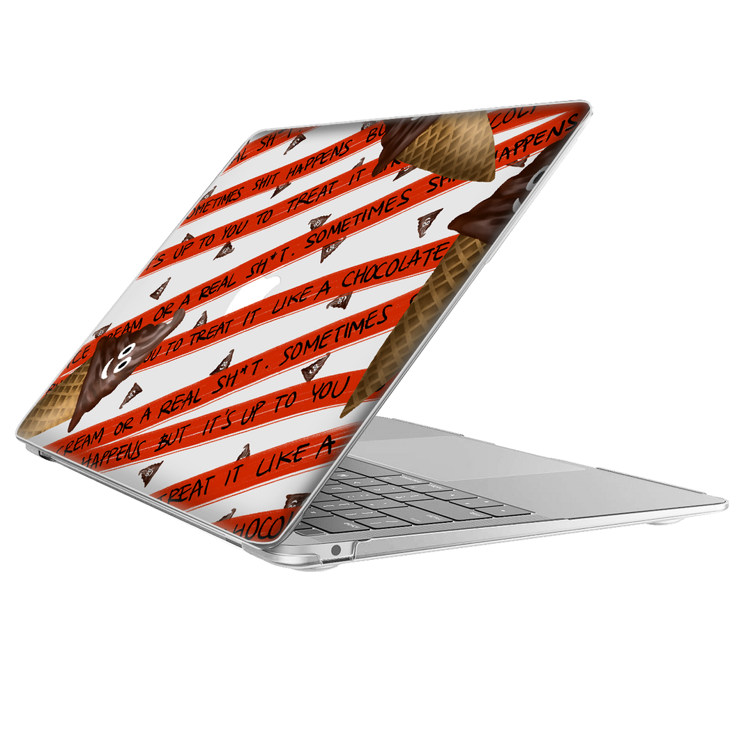 MacBook Snap Case - Oh.. Shit Happens