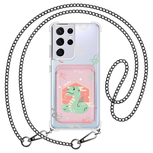 Android Magnetic Wallet Case - Snake (Chinese Zodiac / Shio)