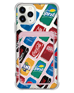 iPhone Magnetic Wallet Case - Soda