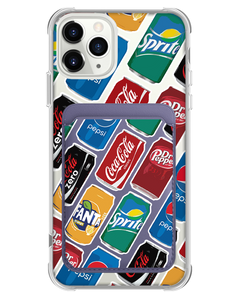 iPhone Magnetic Wallet Case - Soda