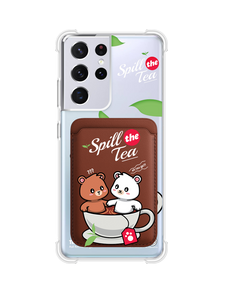 Android Magnetic Wallet Case - Spill the Tea