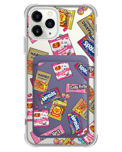 iPhone Magnetic Wallet Case - Sweet and Gummies