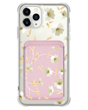 Load image into Gallery viewer, iPhone Magnetic Wallet Case - White Magnolia
