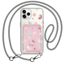 Load image into Gallery viewer, iPhone Magnetic Wallet Case - Wild Flower
