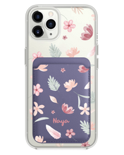 Load image into Gallery viewer, iPhone Magnetic Wallet Case - Wild Flower
