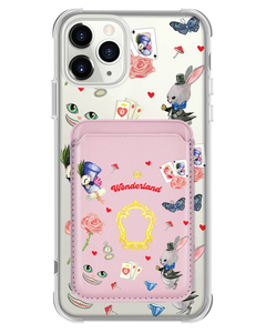 iPhone Magnetic Wallet Case - Wonderland