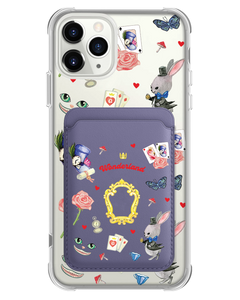 iPhone Magnetic Wallet Case - Wonderland