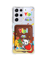 Load image into Gallery viewer, Android Magnetic Wallet Case - Yipi Baby Panda
