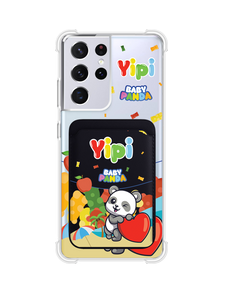 Android Magnetic Wallet Case - Yipi Baby Panda