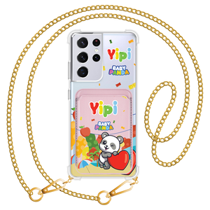 Android Magnetic Wallet Case - Yipi Baby Panda