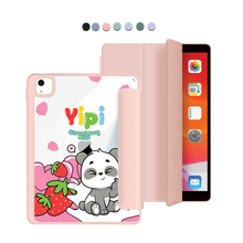 Load image into Gallery viewer, iPad Acrylic Flipcover - Yipi Strawberry Kiss
