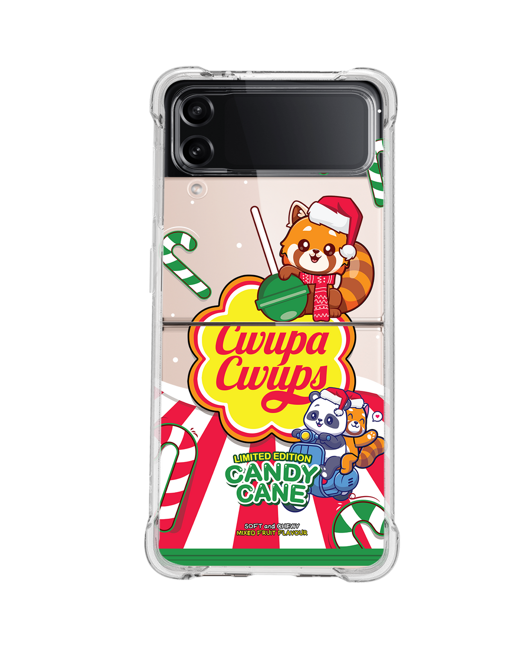 Android Flip / Fold Case - Cwupa Cwups Christmas